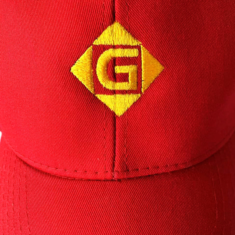 Unisex Adjustable Cotton Baseball Cap with G Logo–Ideal Hat for Workouts and All-Season Outdoor Activities