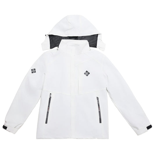 Women's Versatile Wind-Jacket Snow Jacket Waterproof Jacket for Hiking and Outdoor Activities